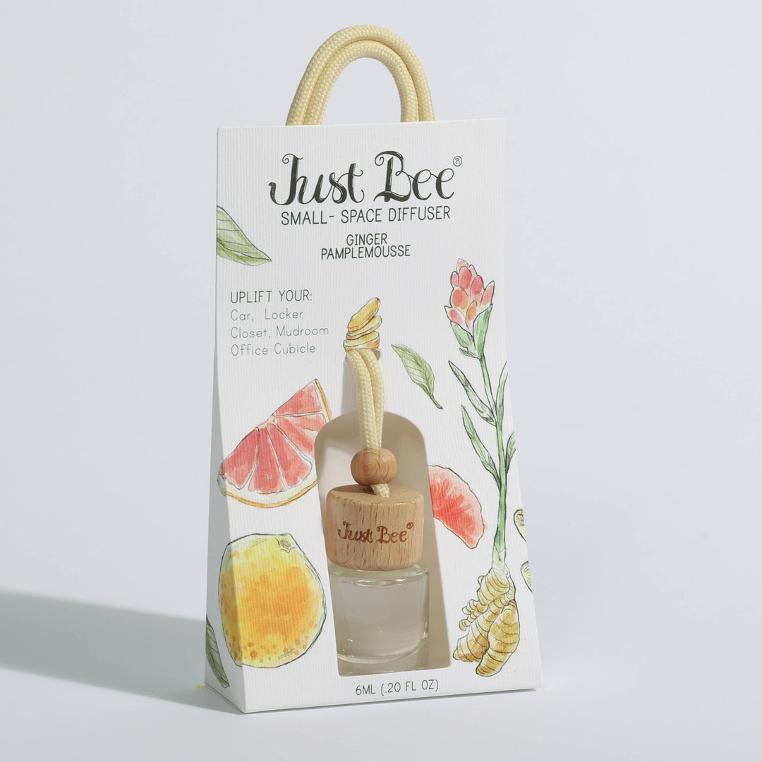 Ginger Pamplemousse Small Space Hanging Diffuser by Just Bee