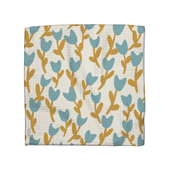 Polka Dot Blooms Dishcloth Set by Geometry