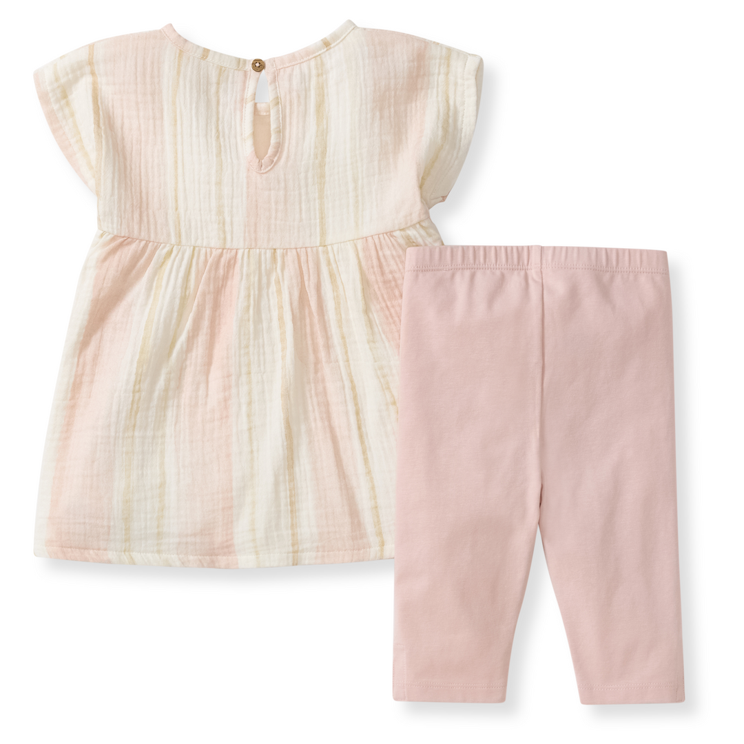 Pacific Stripe Tunic & Pants Set