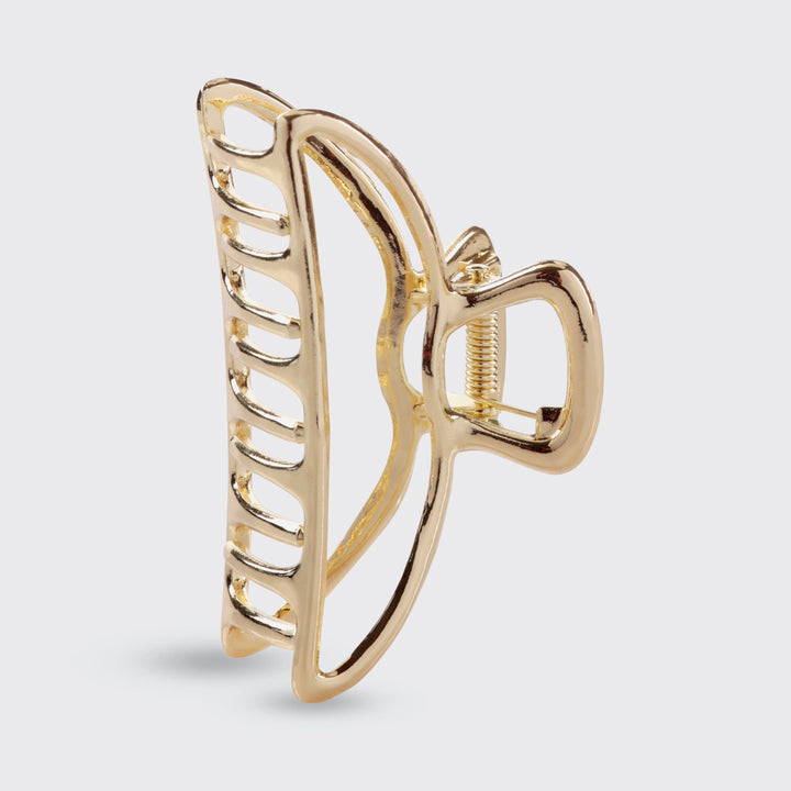 Open Claw Clip- Gold