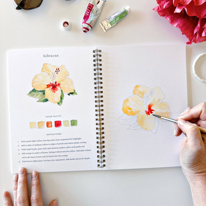 Tropical Watercolor Workbook by Emily Lex