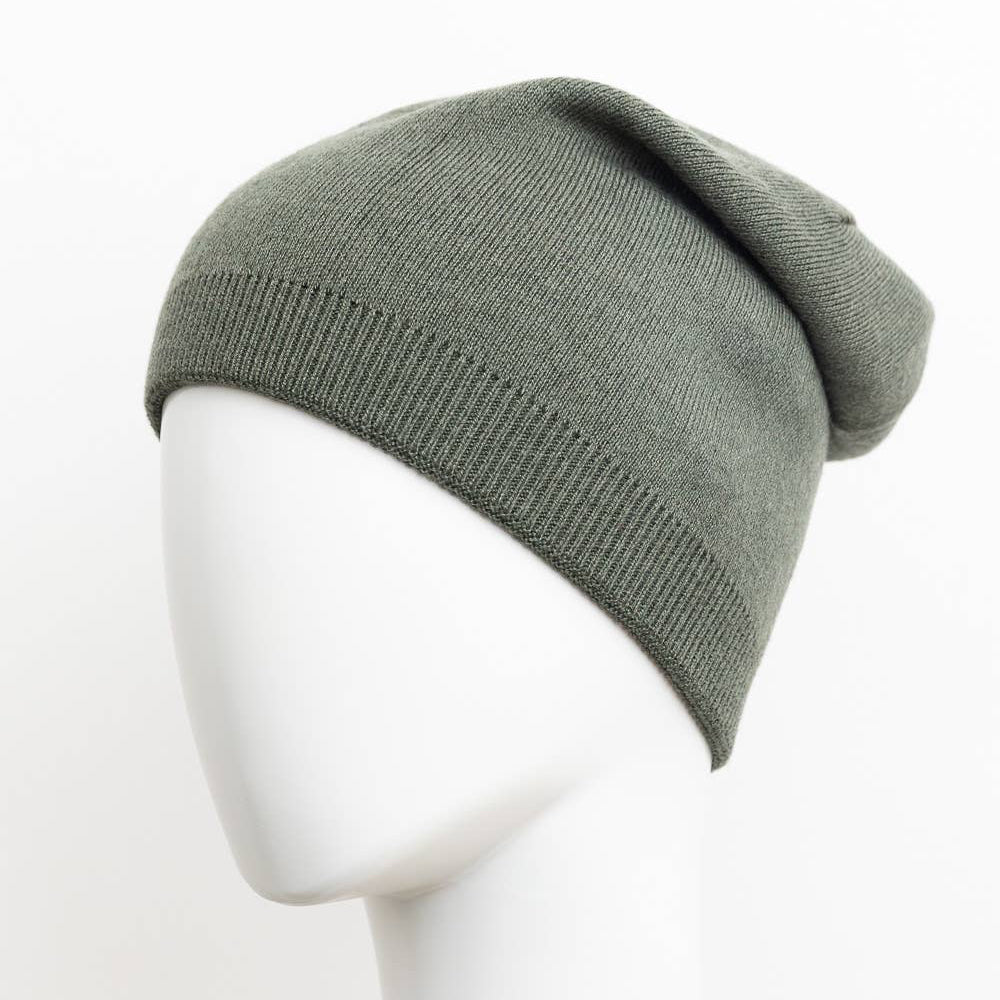 Olive Slouchy Beanie