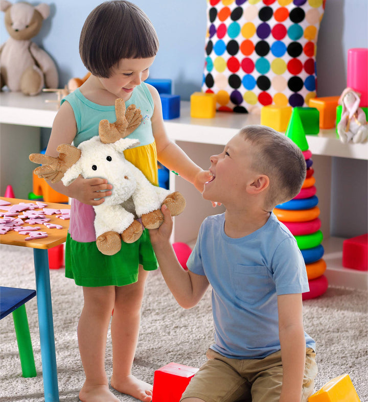 Super Soft Plush - Fancy Floppy Moose 10.5"