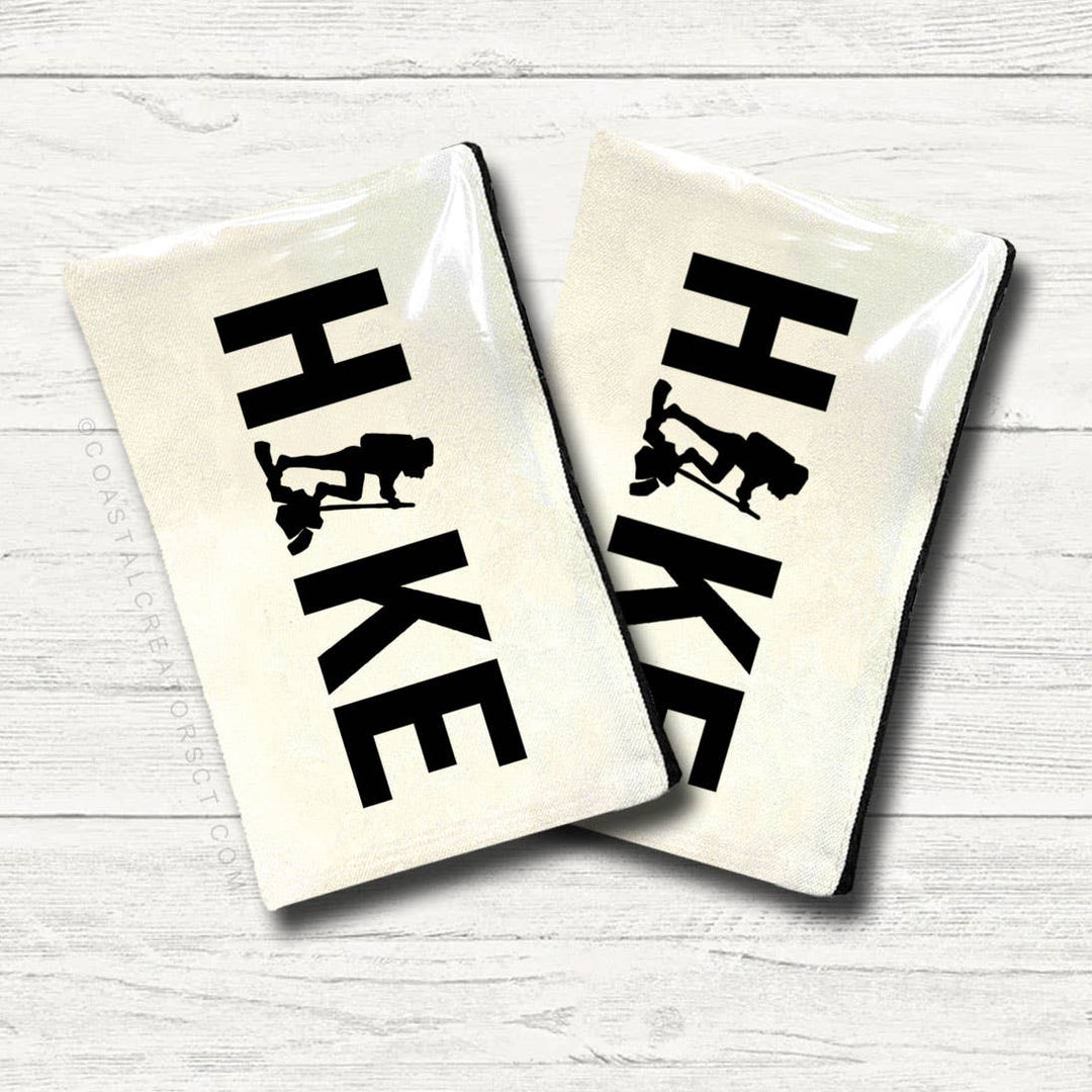 Hike Hiking Multi-Use Canvas Zipper Pouch Bag