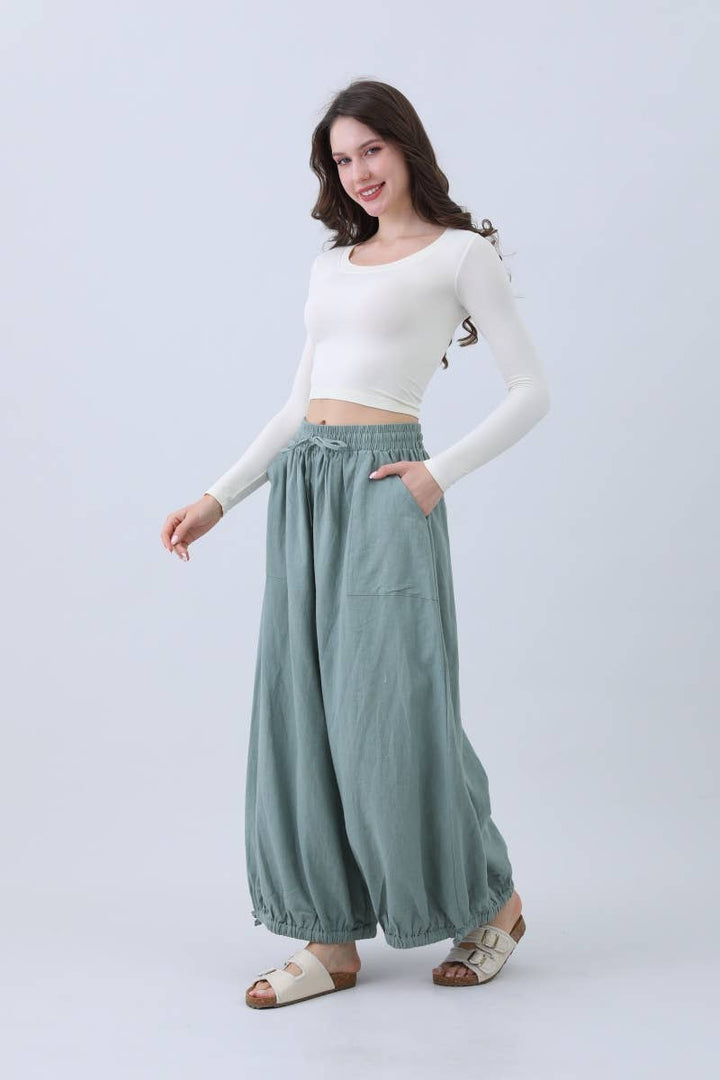 Women’s Linen Loose & Casual Pants