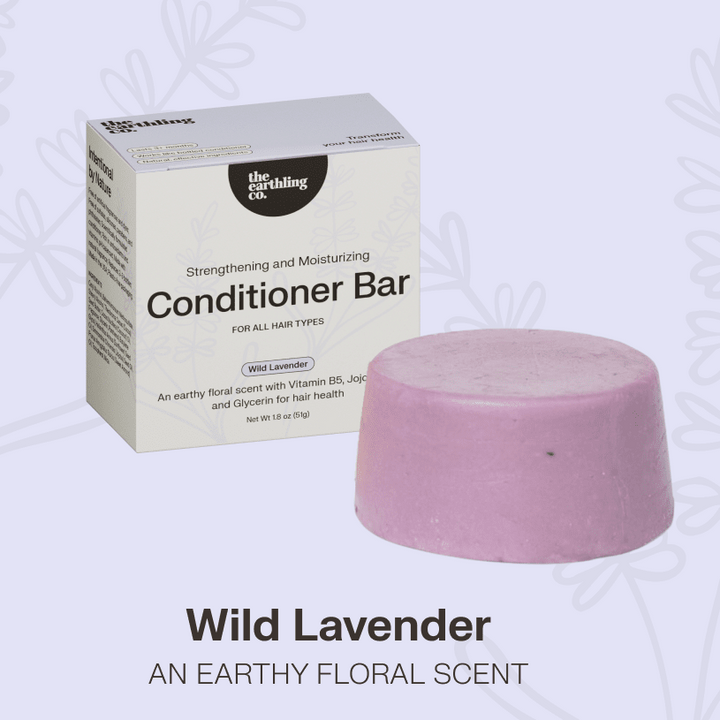 Conditioner Bar for Volumizing and Thickening: Wild Lavender