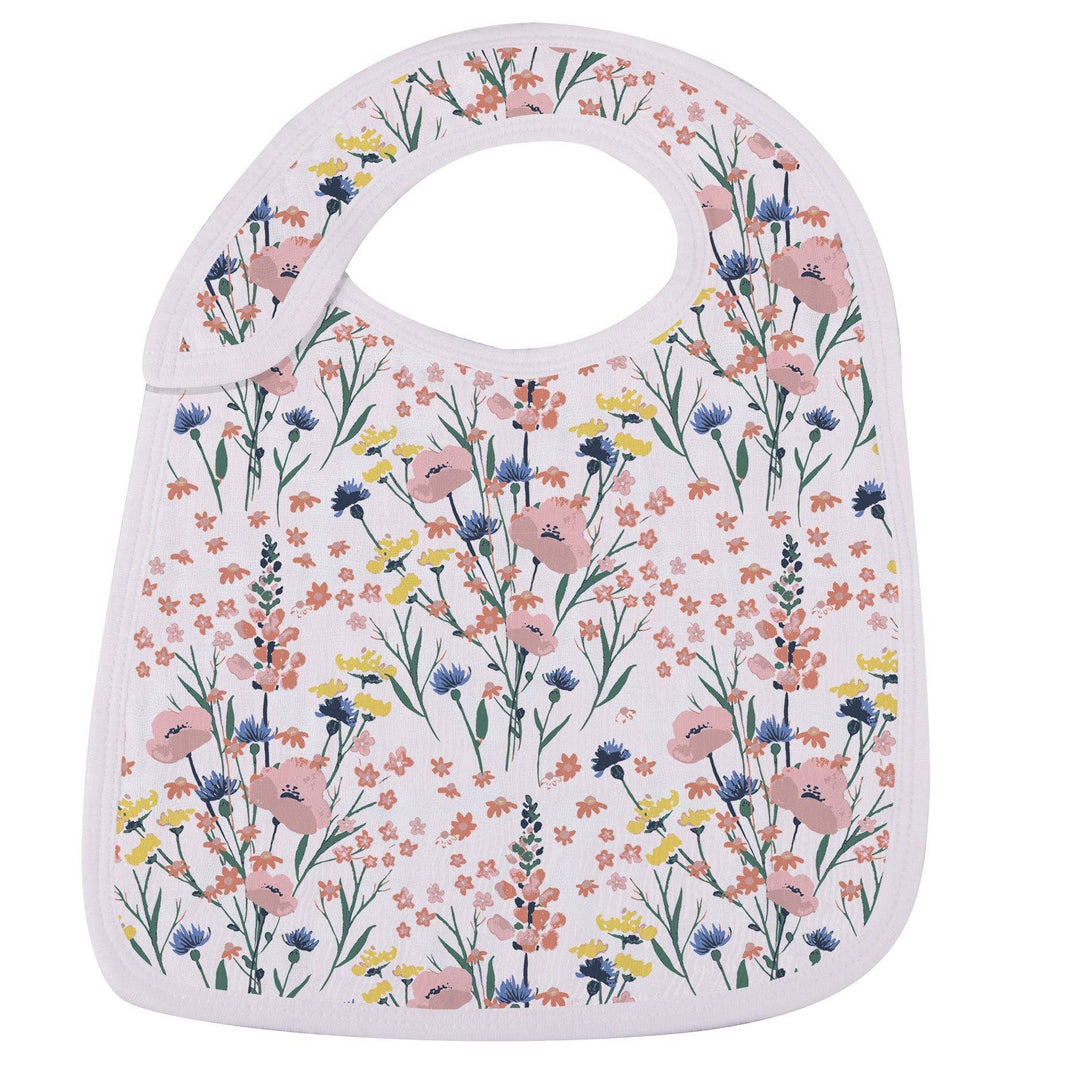 Wildflowers Snap Bibs Set of 3