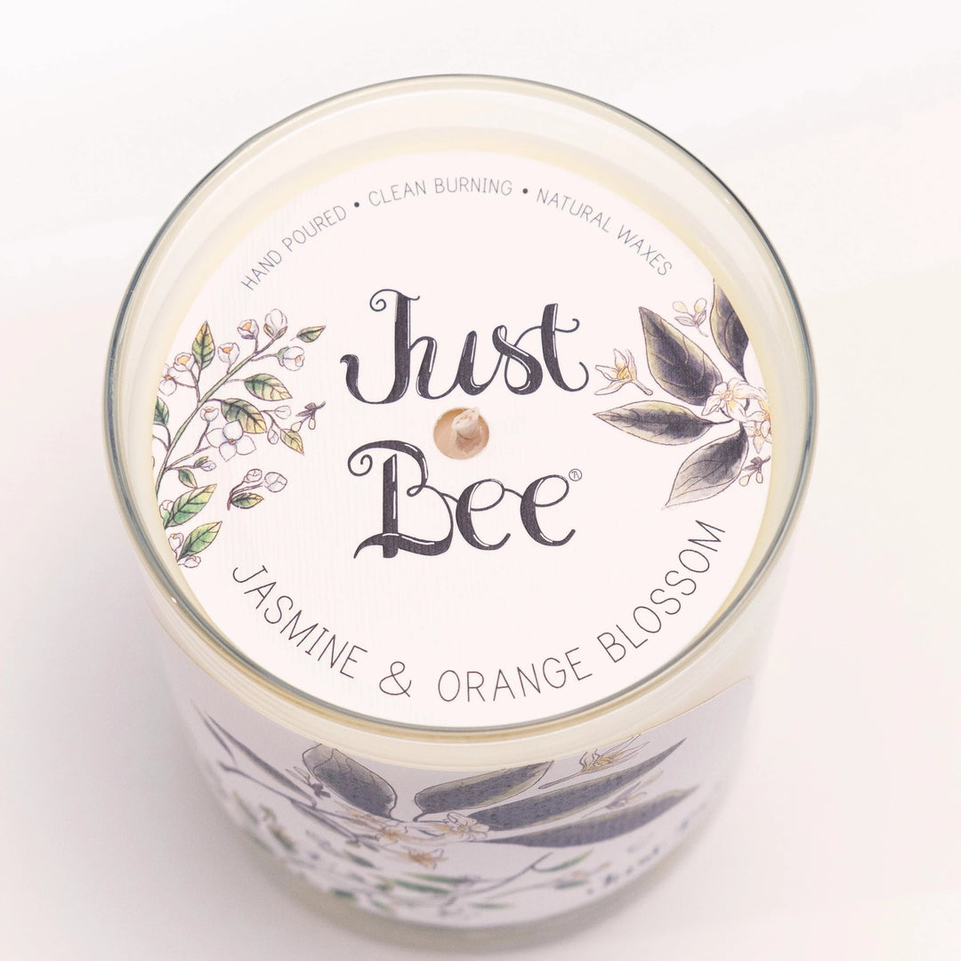 Jasmine and Orange Blossom Candle by Just Bee