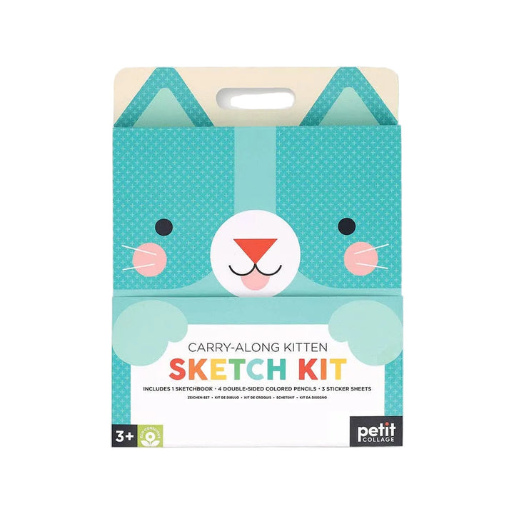 Carry-Along Kitten Sketch Kit