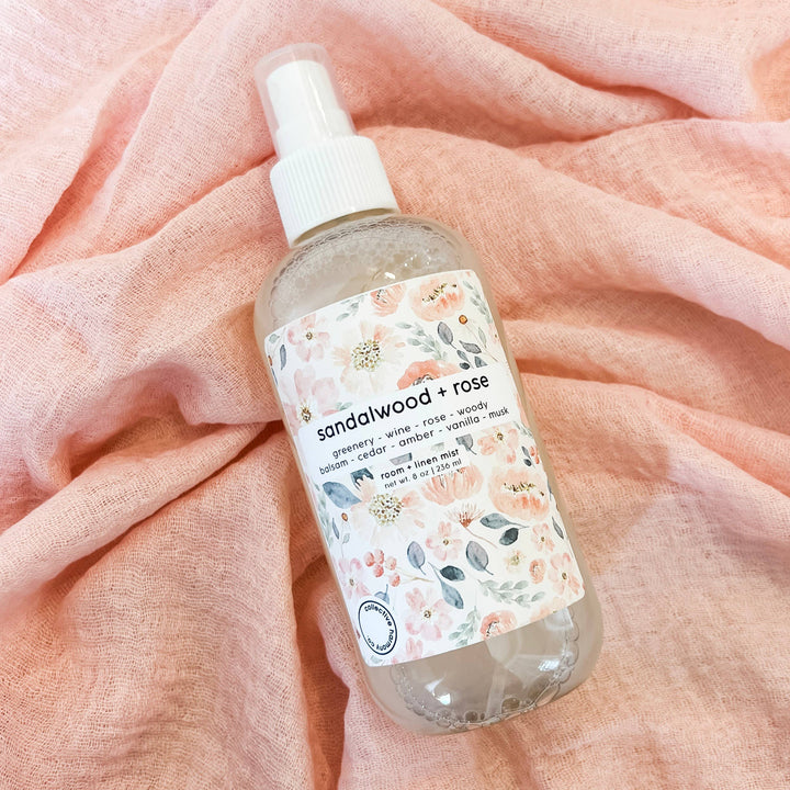 Sandalwood + Rose Room and Linen Mist