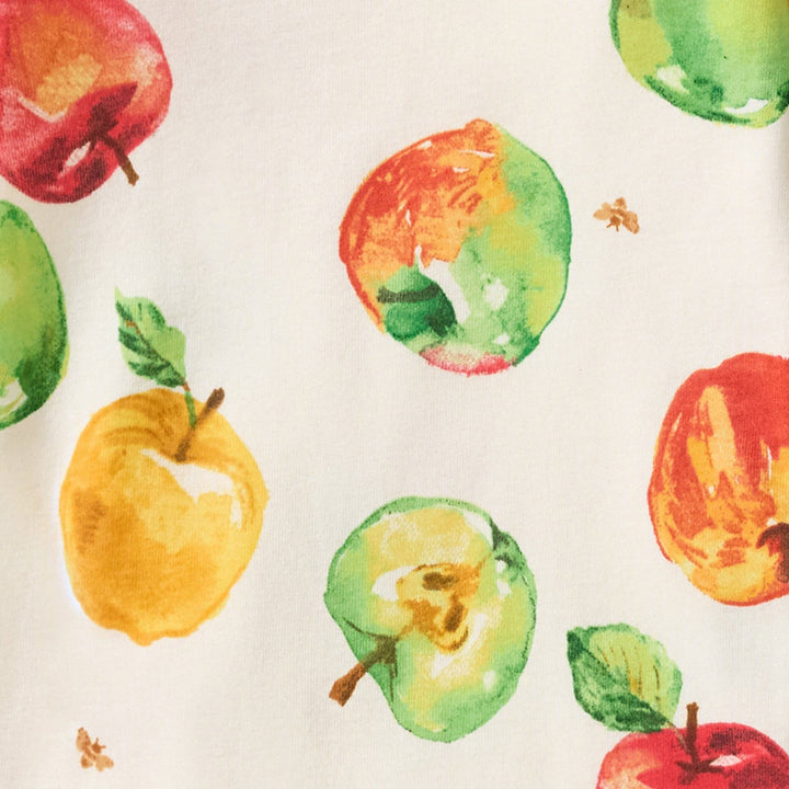 Apple Picking Organic Cotton Footed Sleeper