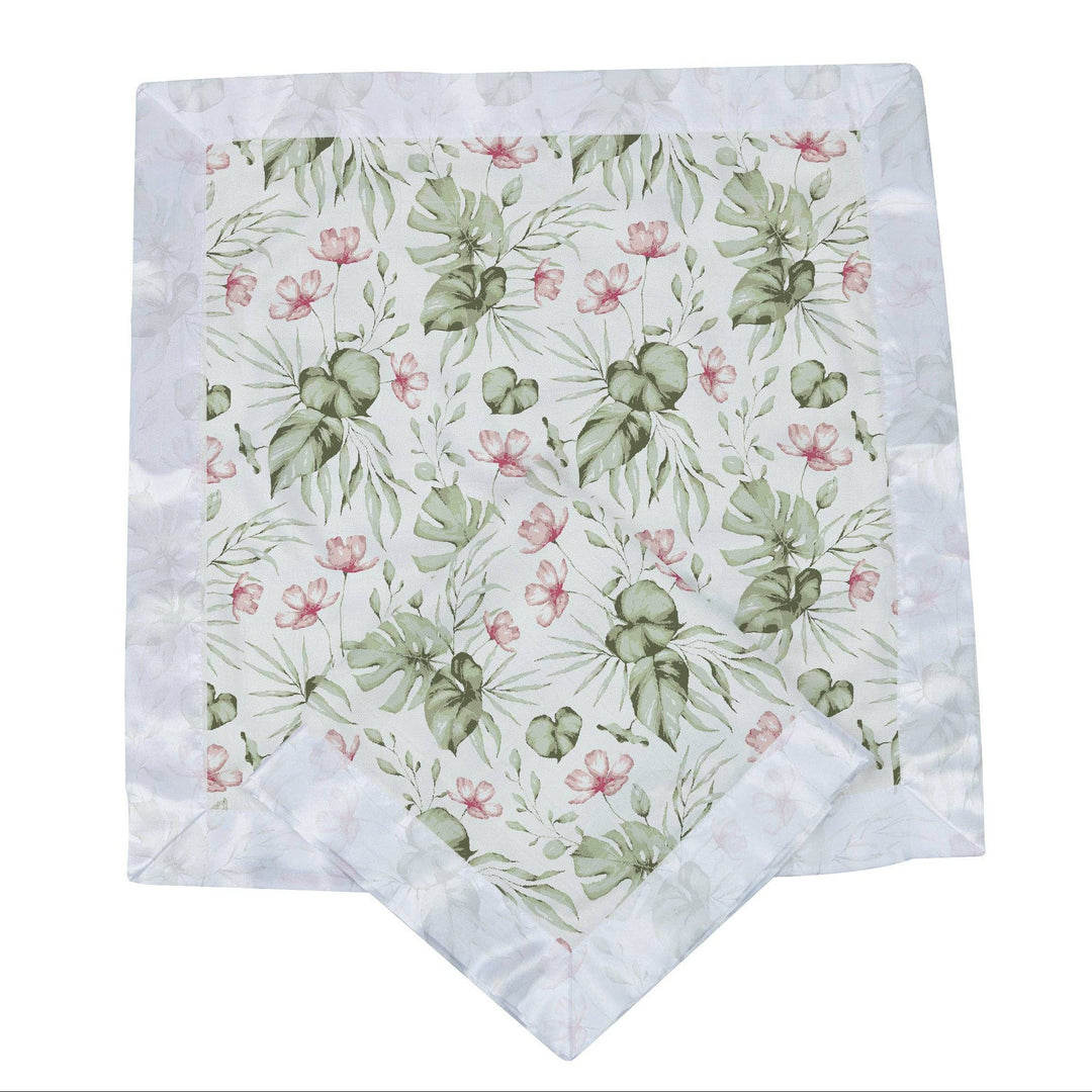 Silver Pink Orchid Newcastle Blankie Set