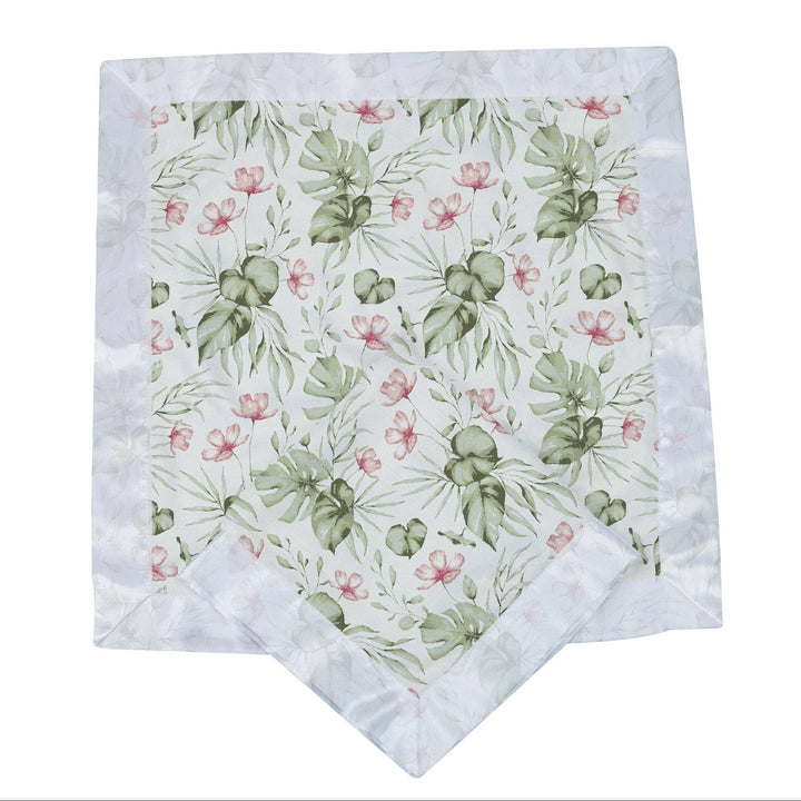 Silver Pink Orchid Newcastle Blankie Set