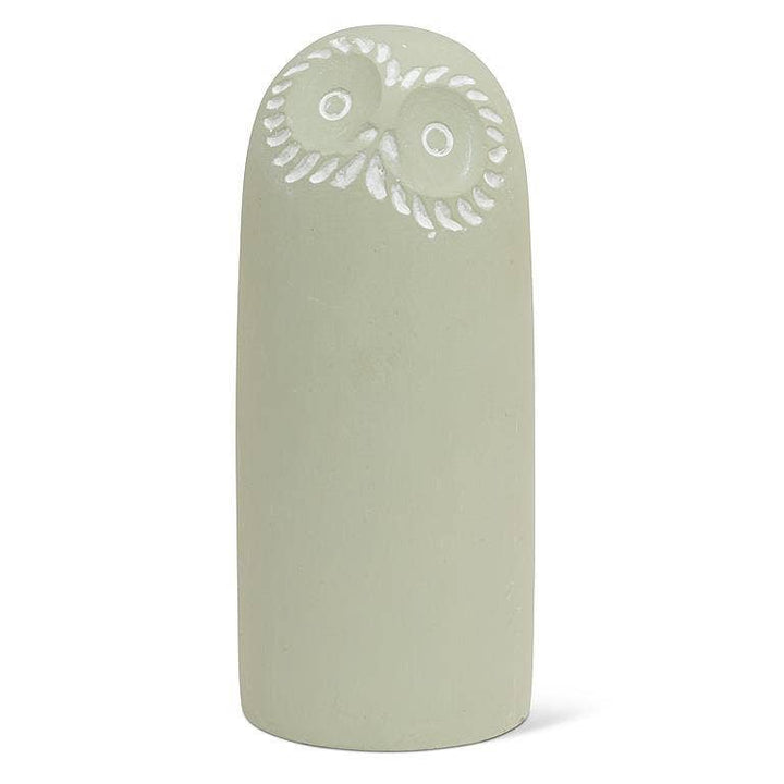 Pale Green Modern Owl - 3 Sizes
