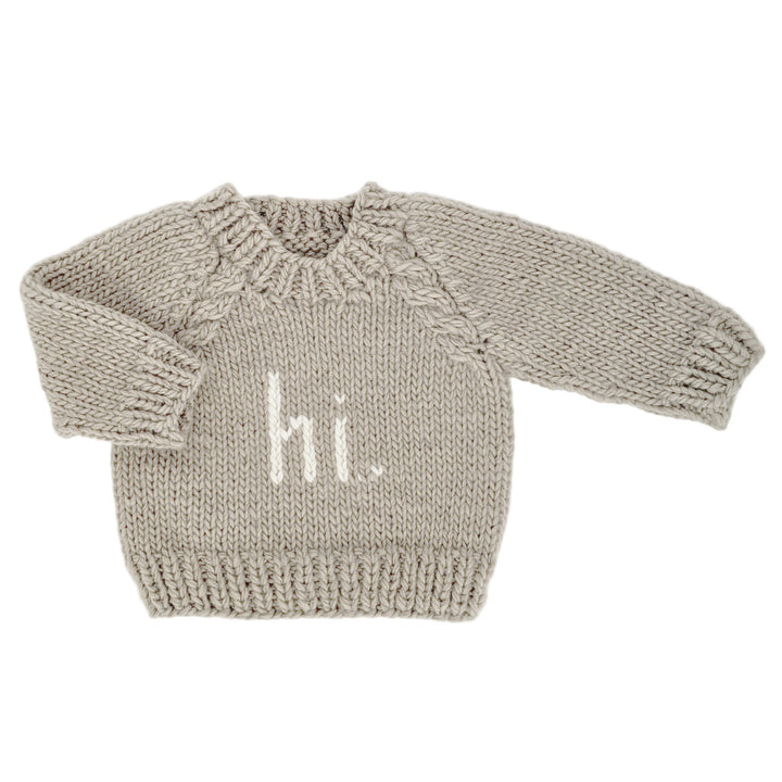 hi. Pebble Crew Neck Sweater
