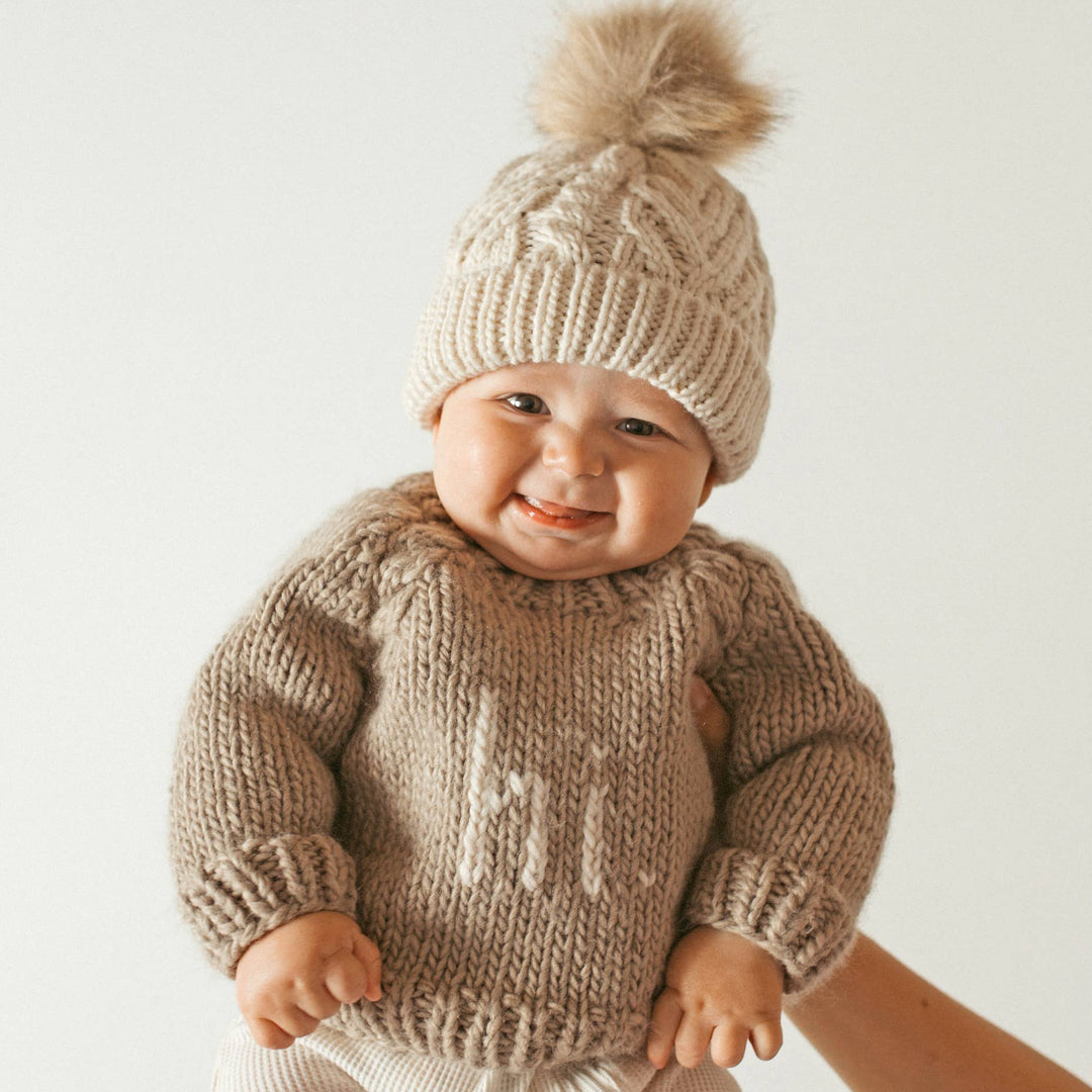 hi. Pebble Crew Neck Sweater