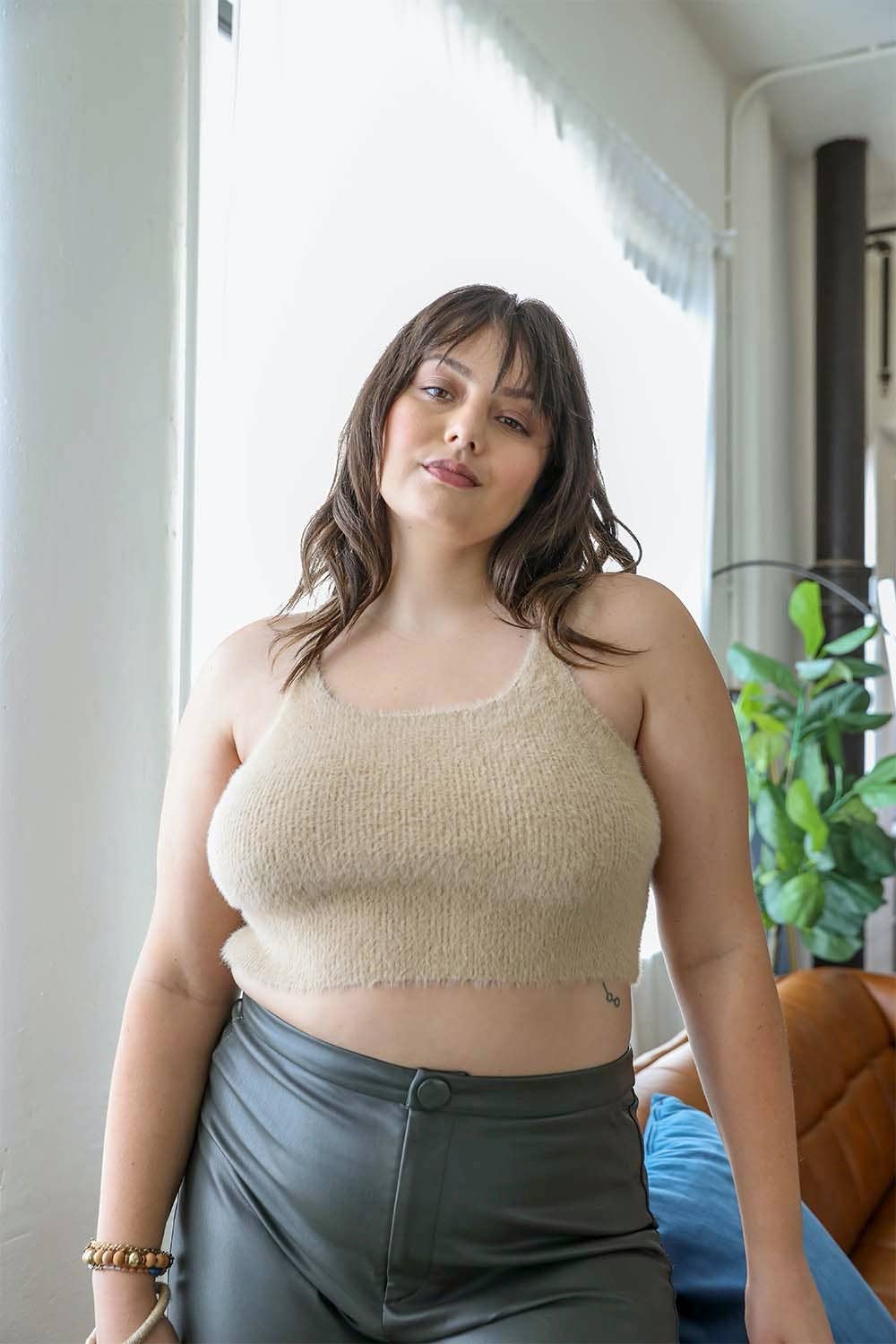 Plus Size Racerback Cozy Lounge Brami