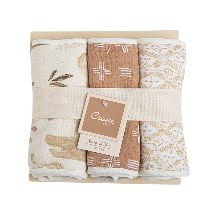 Kendi 3-Pc. Burp Cloths